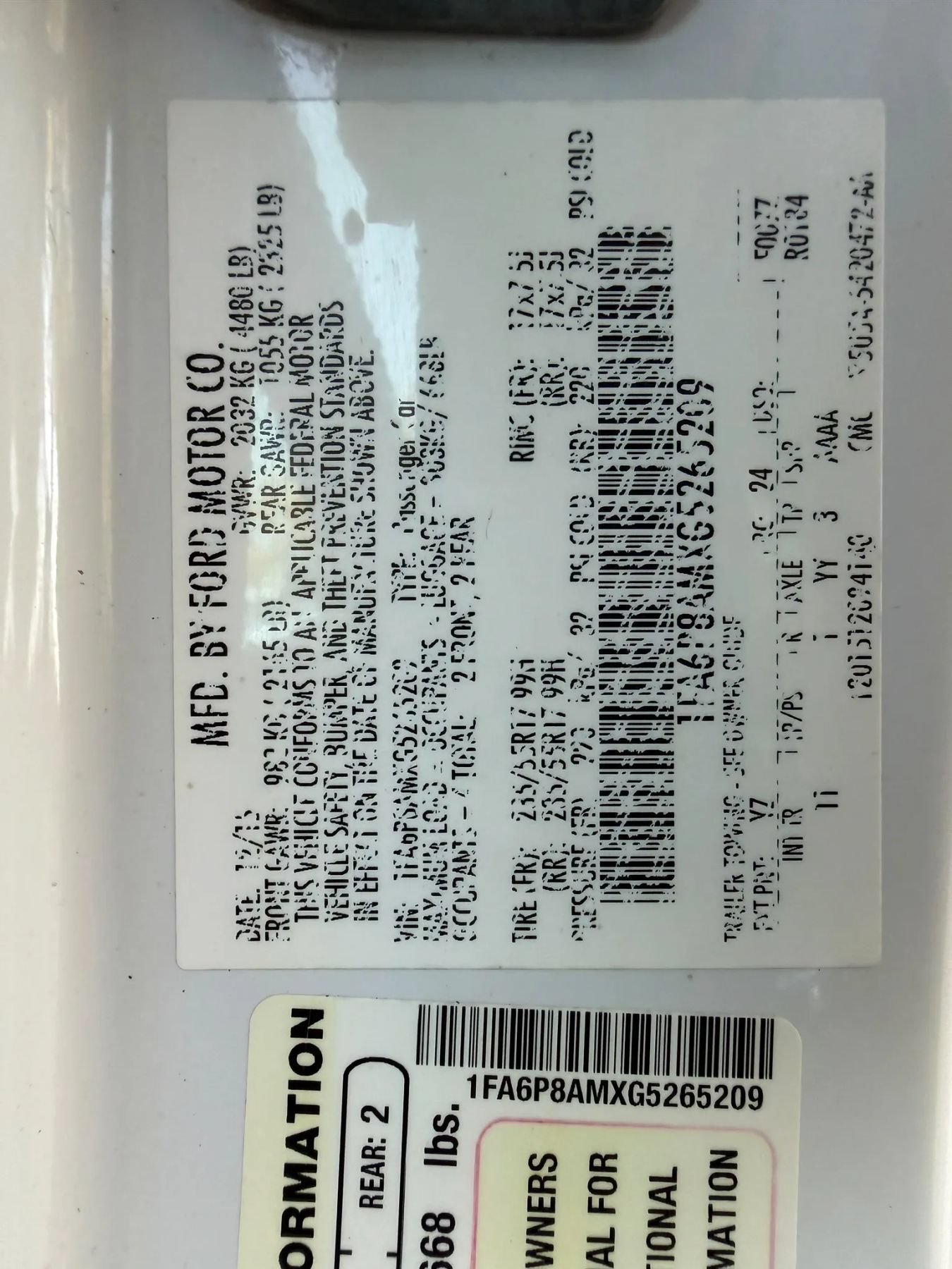 Used 2016 Ford Mustang Coupe RWD image 27