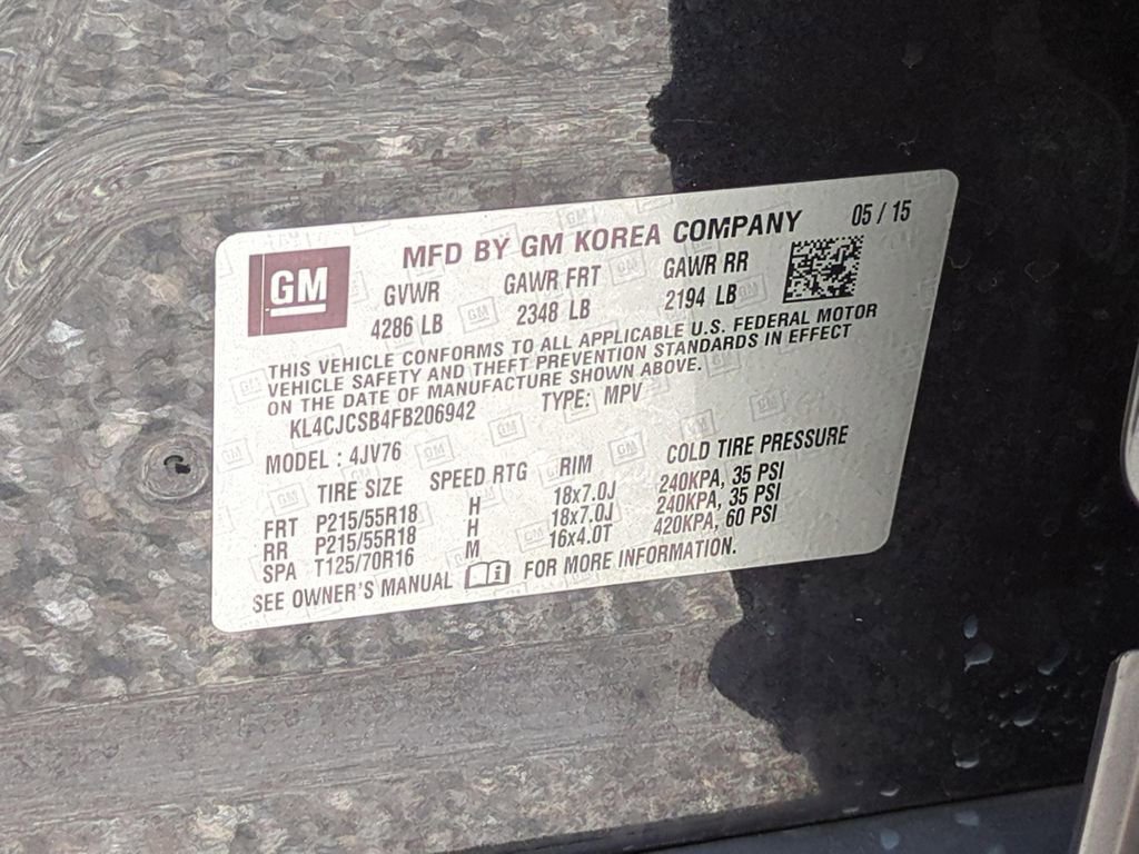 Used 2015 Buick Encore Leather w/ Experience Buick Package image 19