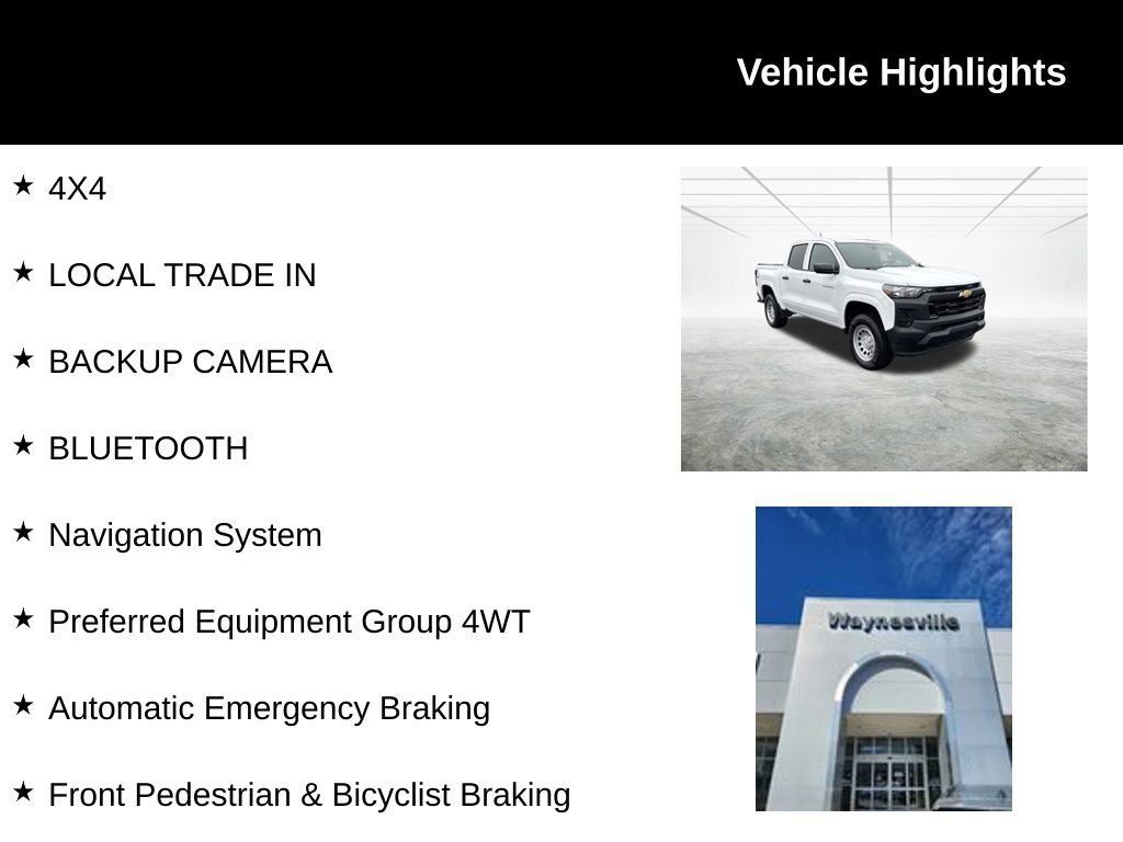 Used 2025 Chevrolet Colorado W/T image 2