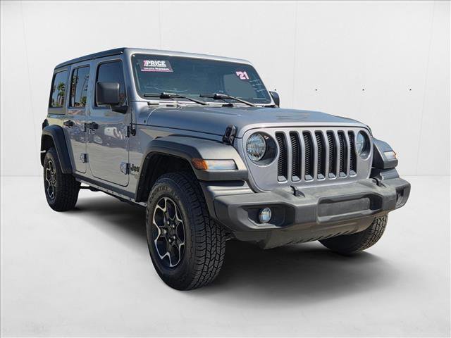 Used 2021 Jeep Wrangler Unlimited Sport image 3