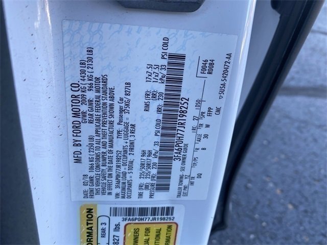 Used 2018 Ford Fusion SE image 31