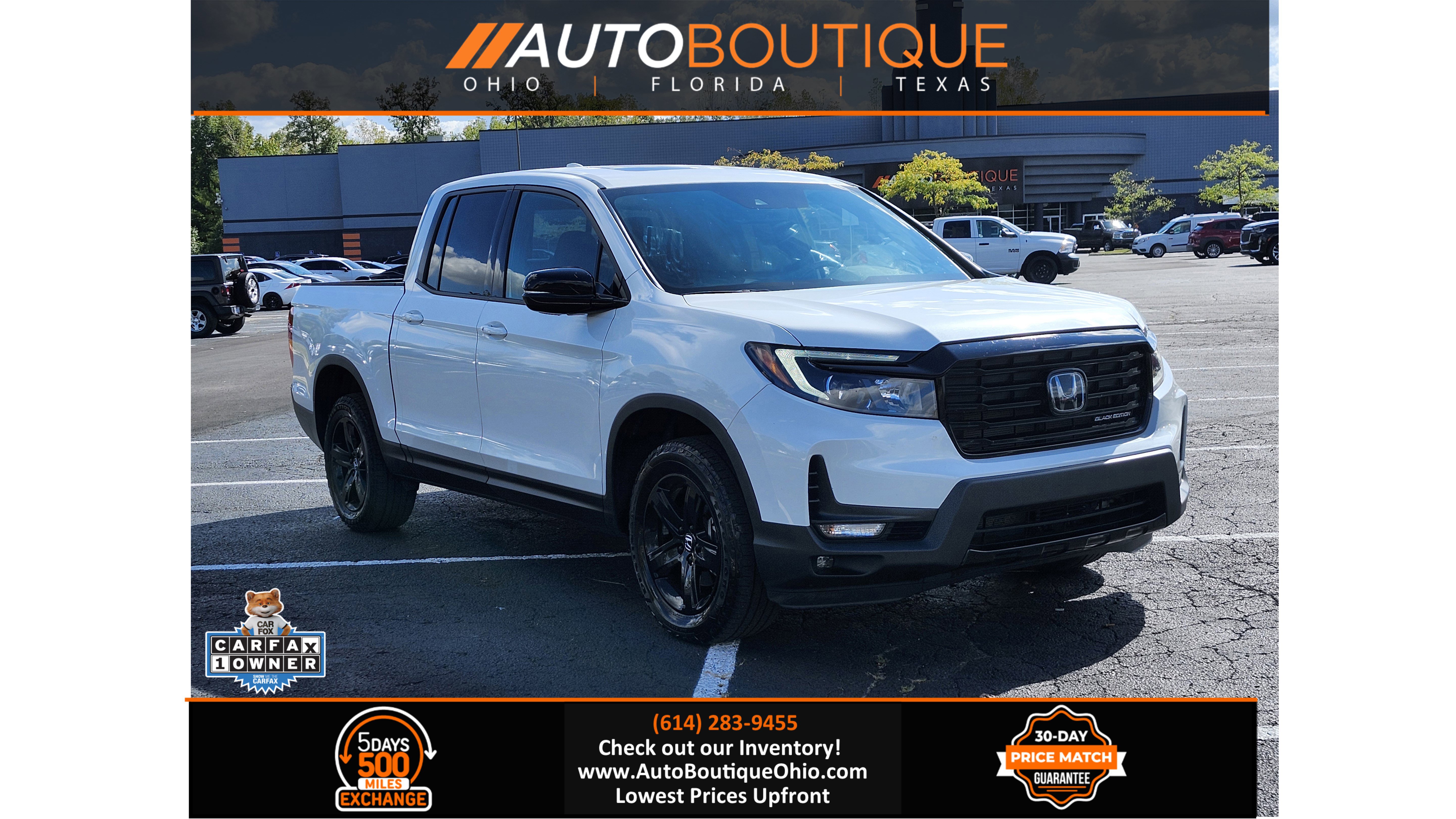 Used 2022 Honda Ridgeline Black Edition