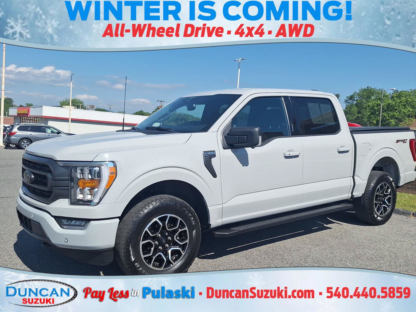 Used 2023 Ford F150 XLT w/ Equipment Group 302A High AWD/4WD image 1