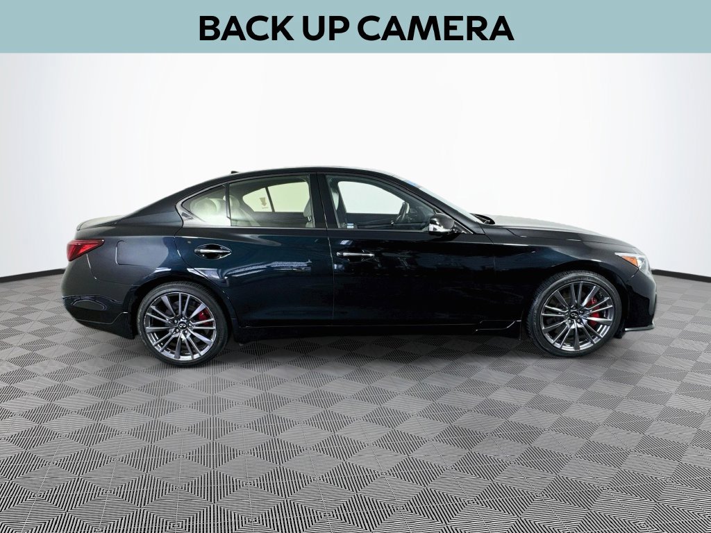 Certified 2023 INFINITI Q50 Red Sport 400 w/ Black Opal Edition AWD/4WD image 4