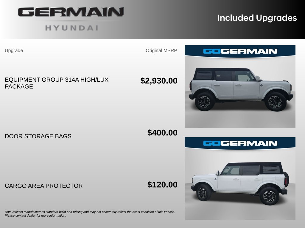 Used 2024 Ford Bronco Outer Banks AWD/4WD image 35