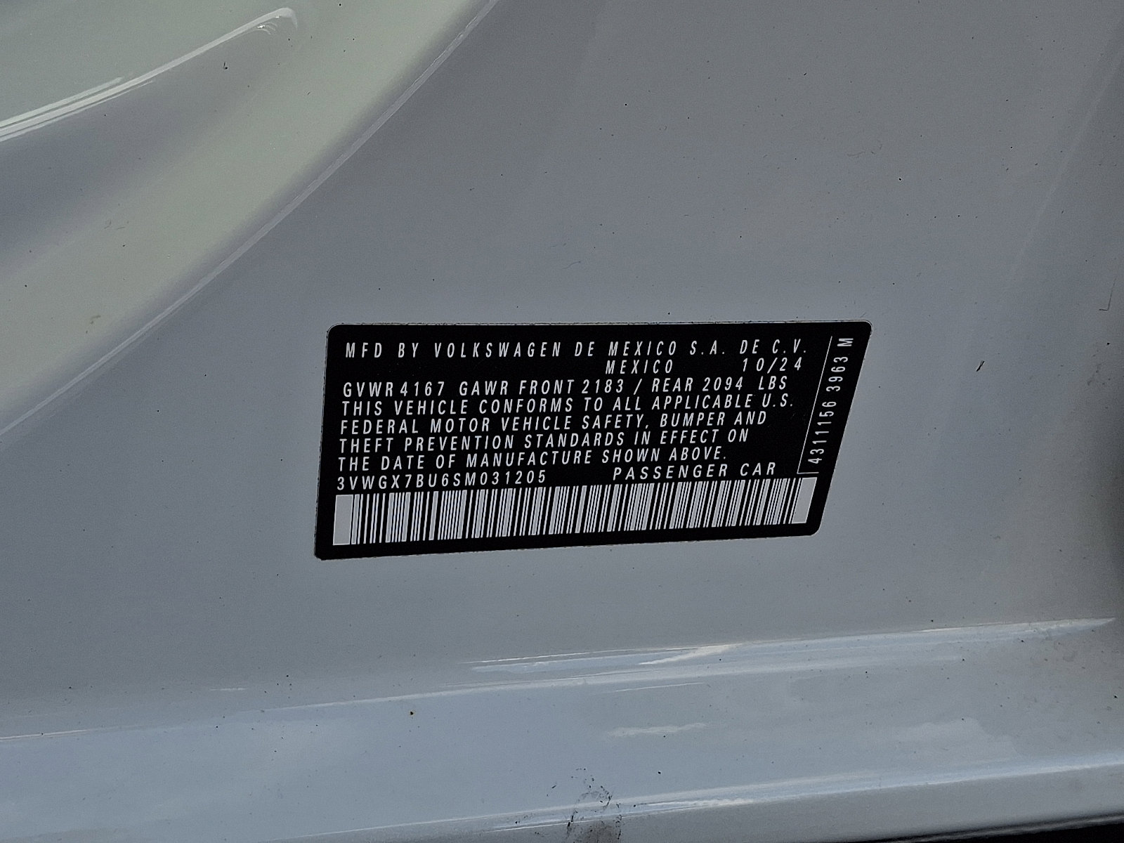 Certified 2025 Volkswagen Jetta SEL image 29