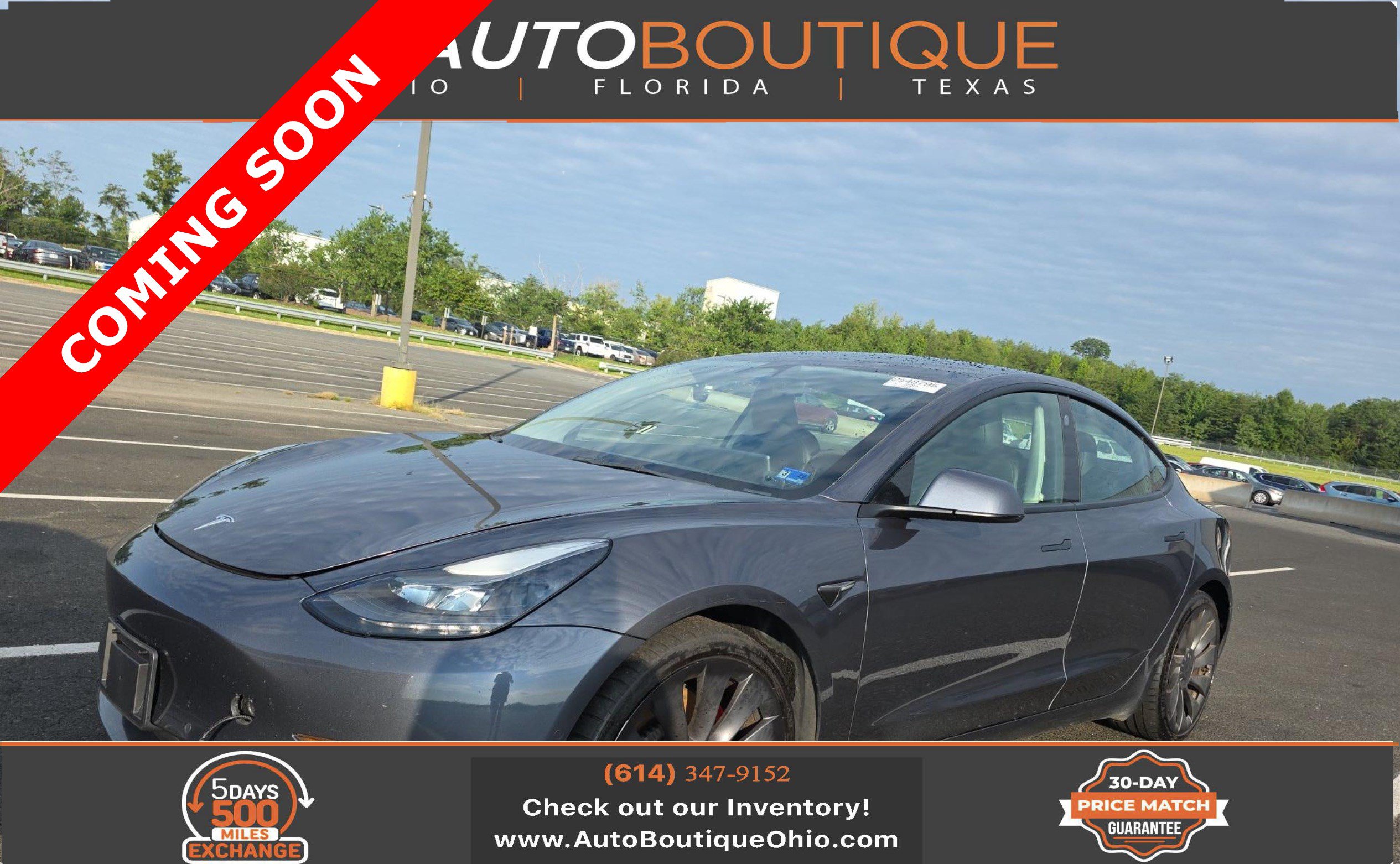 Used 2022 Tesla Model 3 Performance AWD/4WD image 1