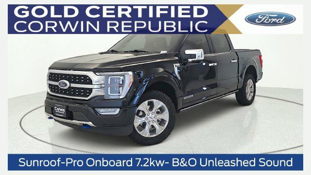 Certified 2023 Ford F150 Platinum w/ Equipment Group 701A High