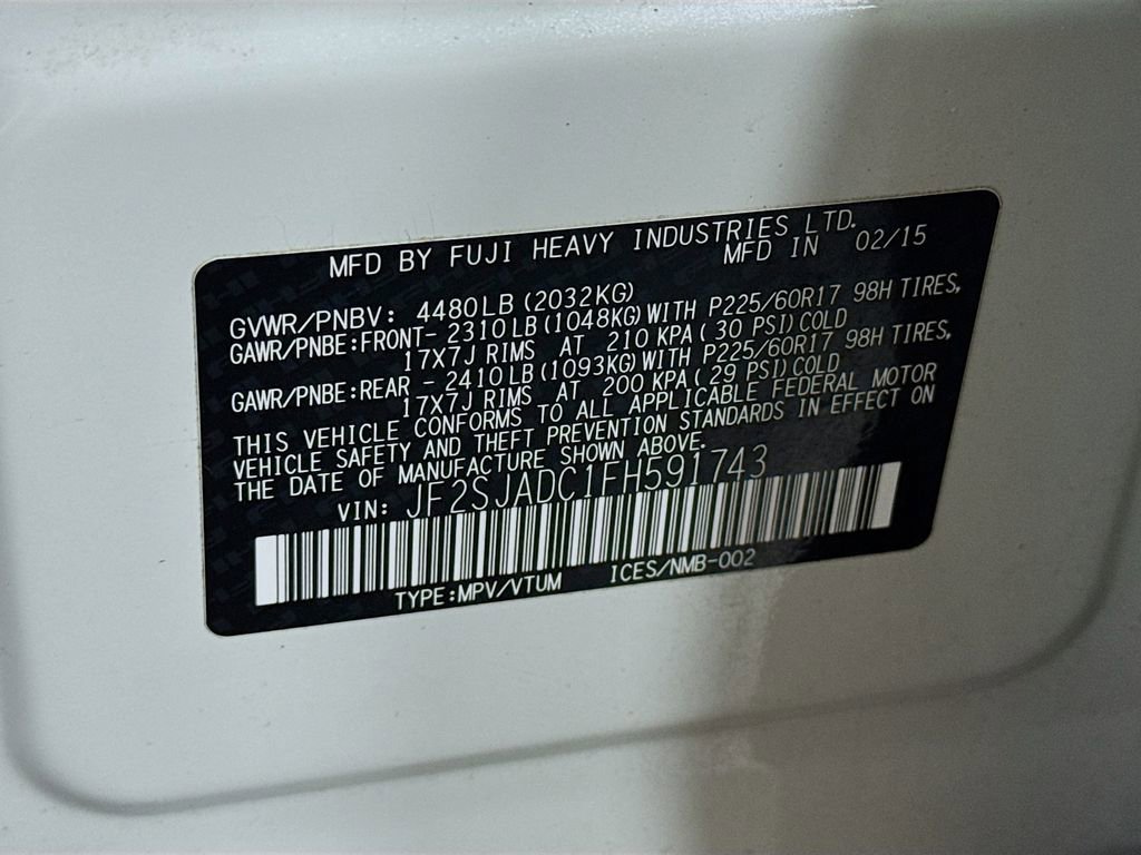 Used 2015 Subaru Forester 2.5i Premium image 39