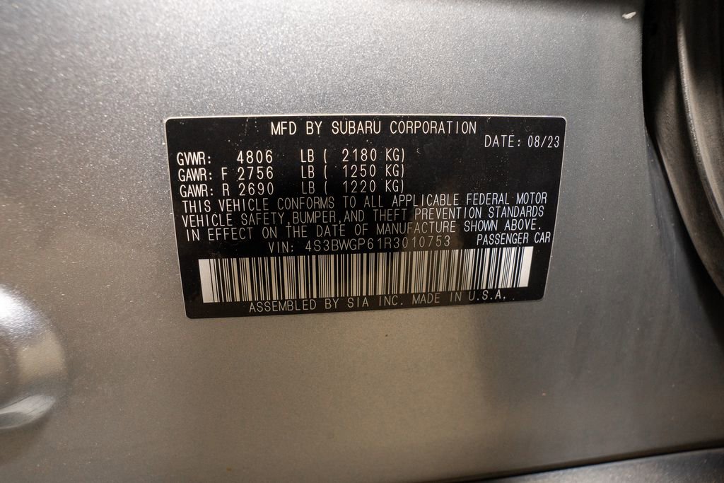 Used 2024 Subaru Legacy Touring XT image 22