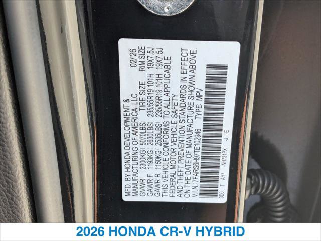 New 2026 Honda CR-V Sport Touring image 26