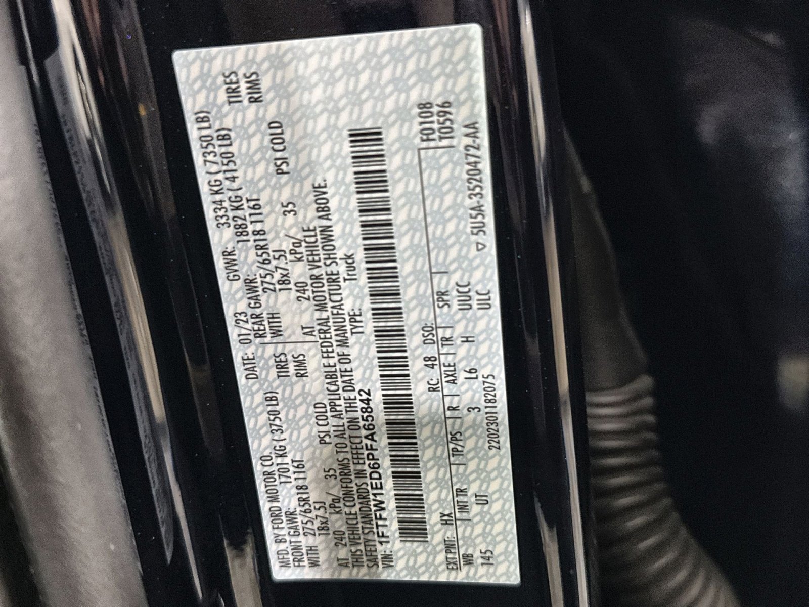 Used 2023 Ford F150 XLT w/ Equipment Group 302A High image 45