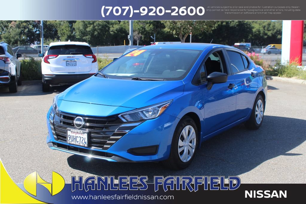 Used 2024 Nissan Versa S w/ Trunk Package FWD image 3