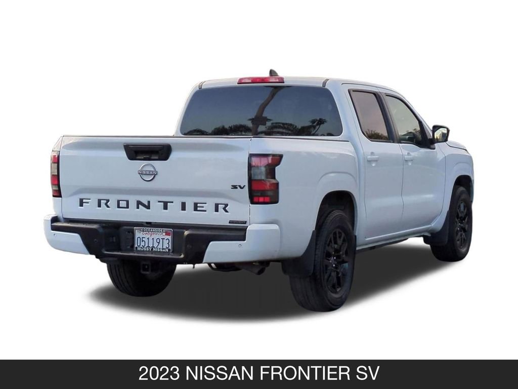 Used 2023 Nissan Frontier SV w/ Midnight Edition Package RWD image 8