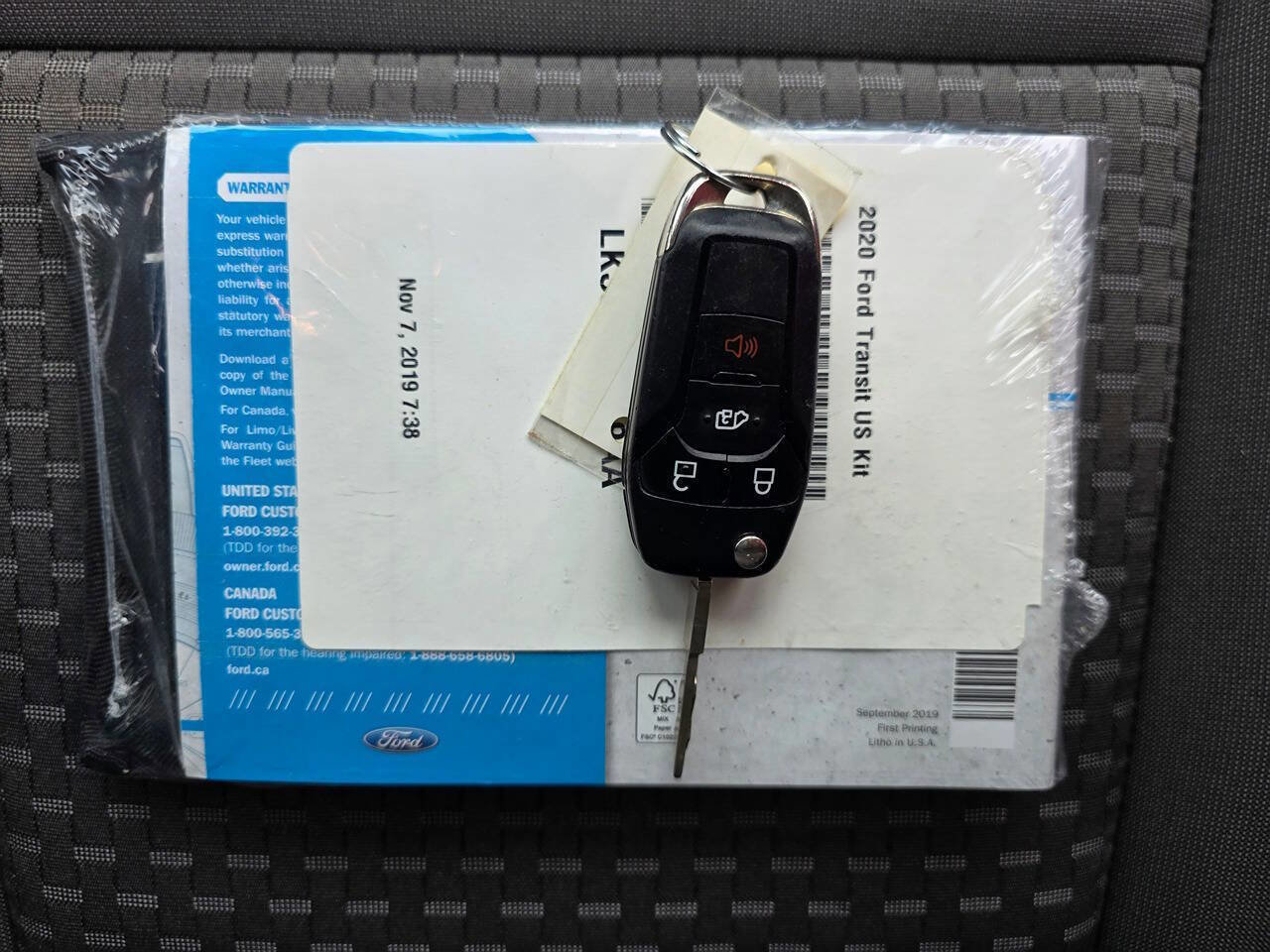 Used 2020 Ford Transit 250 250 3dr LWB Low Roof Cargo Van w/ Upfitter Package image 22