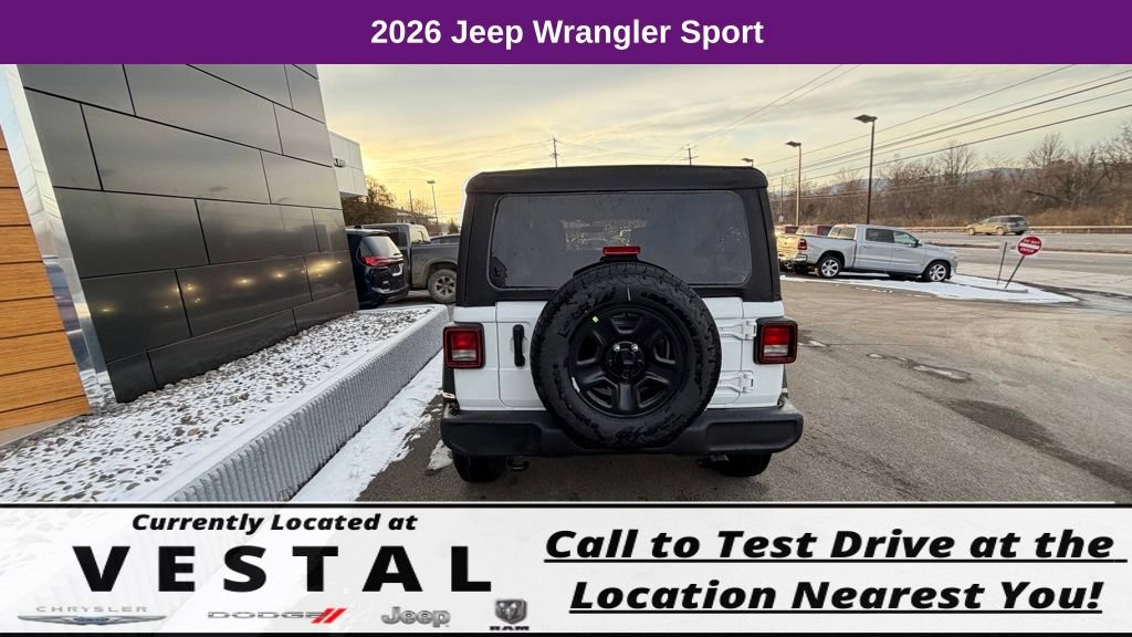 New 2026 Jeep Wrangler Unlimited Sport AWD/4WD image 12