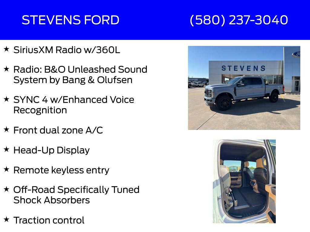 New 2025 Ford F250 Lariat w/ Lariat Ultimate Package image 24
