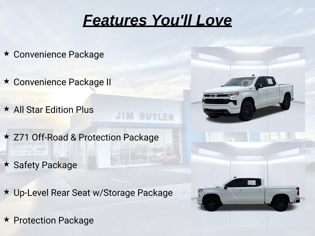Used 2025 Chevrolet Silverado 1500 RST w/ RST All Star Premium Package AWD/4WD image 35