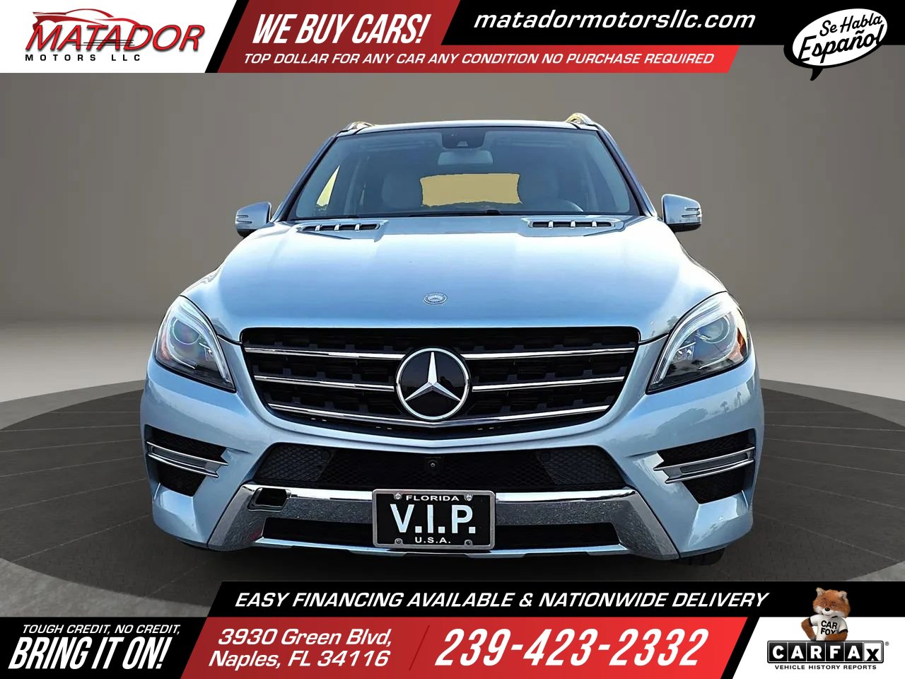 Used 2015 Mercedes-Benz ML 400 4MATIC w/ Driver Assistance Package image 2