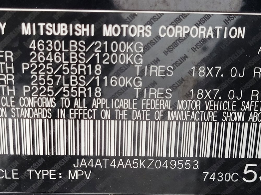 Used 2019 Mitsubishi Eclipse Cross LE image 33