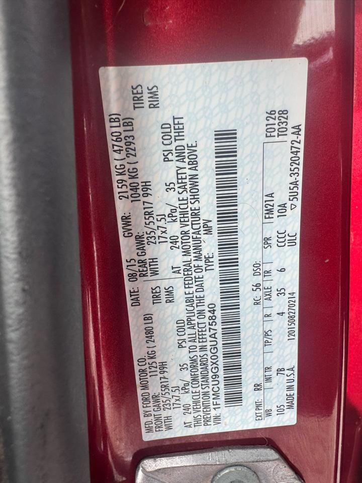 Used 2016 Ford Escape SE image 21