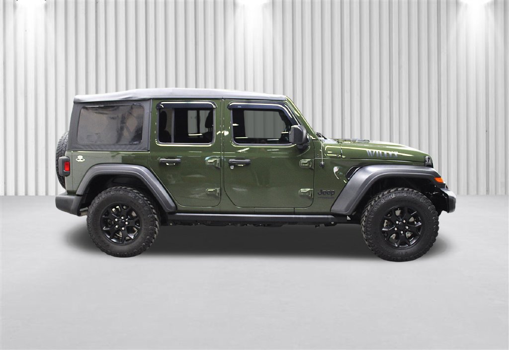 Certified 2021 Jeep Wrangler Unlimited Sport AWD/4WD image 2