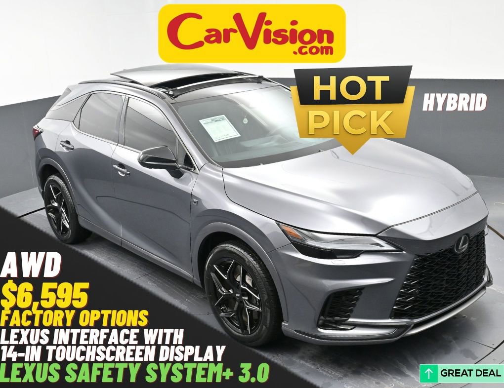 Used 2023 Lexus RX 500h F Sport w/ Accessory Package (Z1)