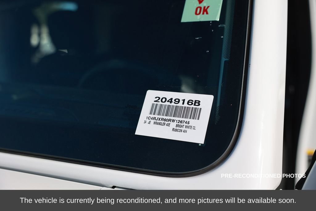 Used 2024 Jeep Wrangler Unlimited Rubicon 4xe w/ Technology Group image 18