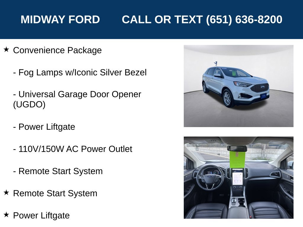 Used 2024 Ford Edge SEL w/ Convenience Package AWD/4WD image 13