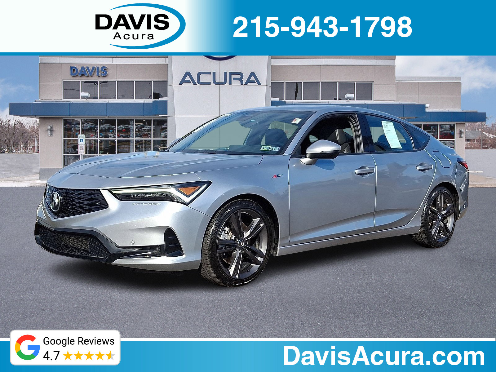 Certified 2023 Acura Integra A-Spec image 1