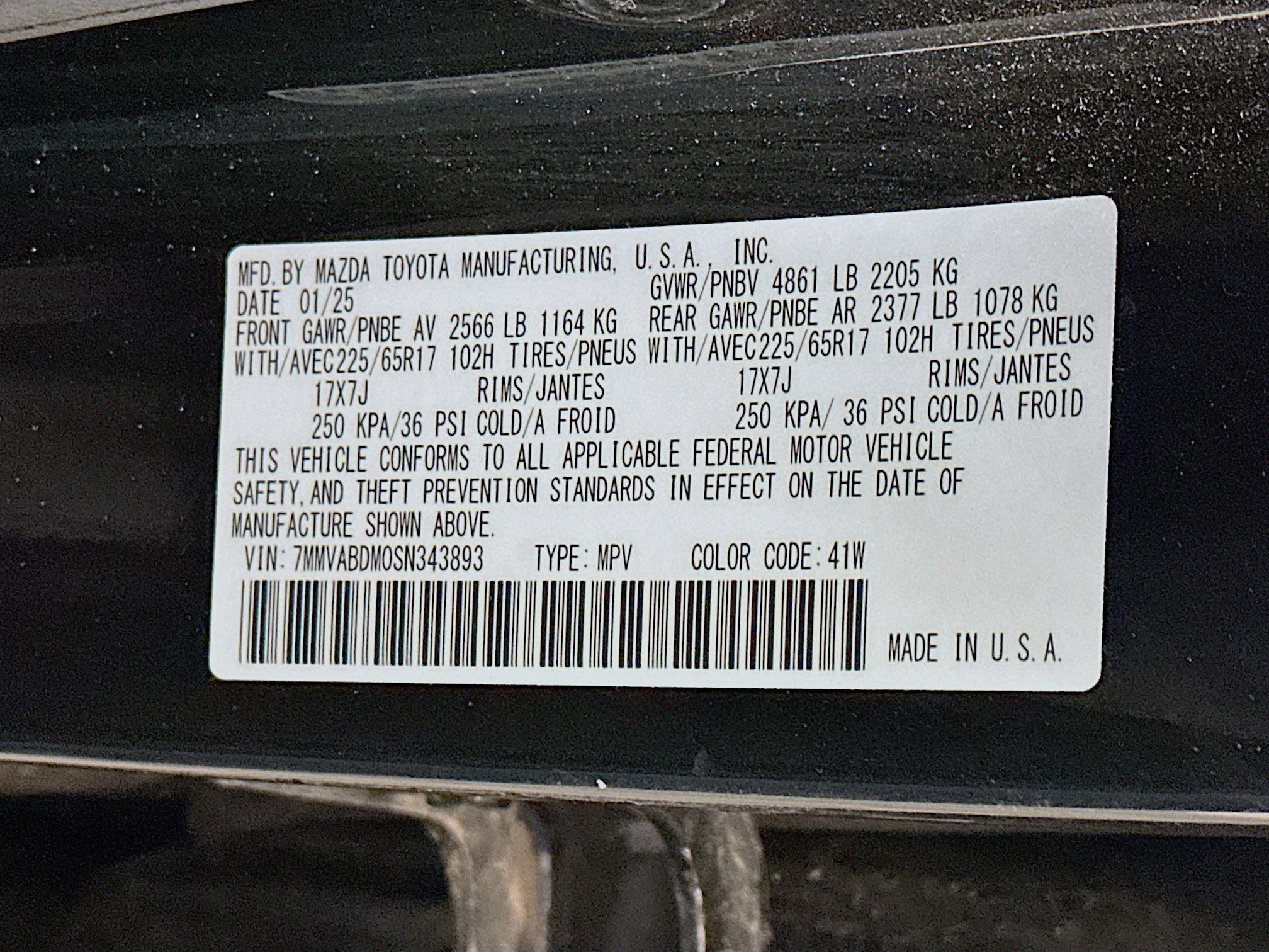 Used 2025 MAZDA CX-50 AWD 2.5 S w/ Premium Package image 12