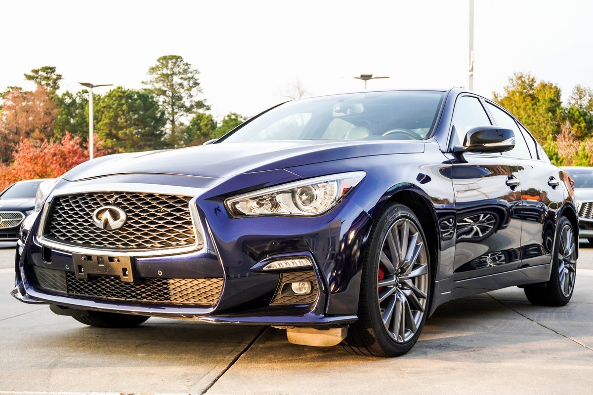 Used 2022 INFINITI Q50 Red Sport 400 image 4