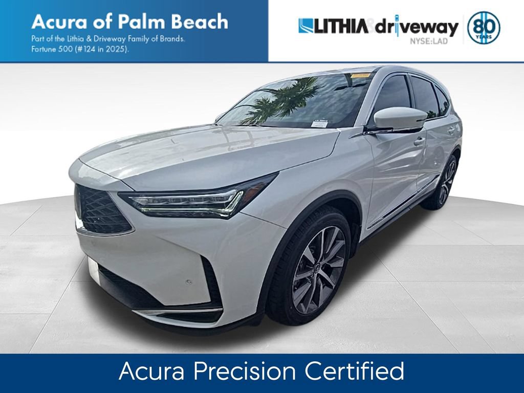 Used 2025 Acura MDX w/ Technology Package FWD image 1
