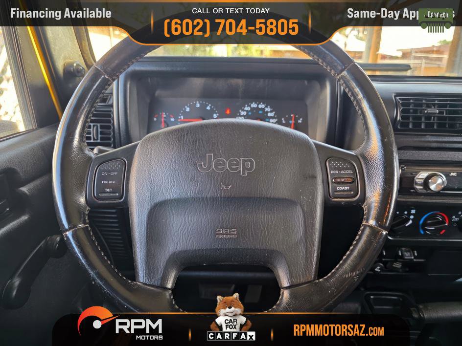 Used 2004 Jeep Wrangler X AWD/4WD image 13