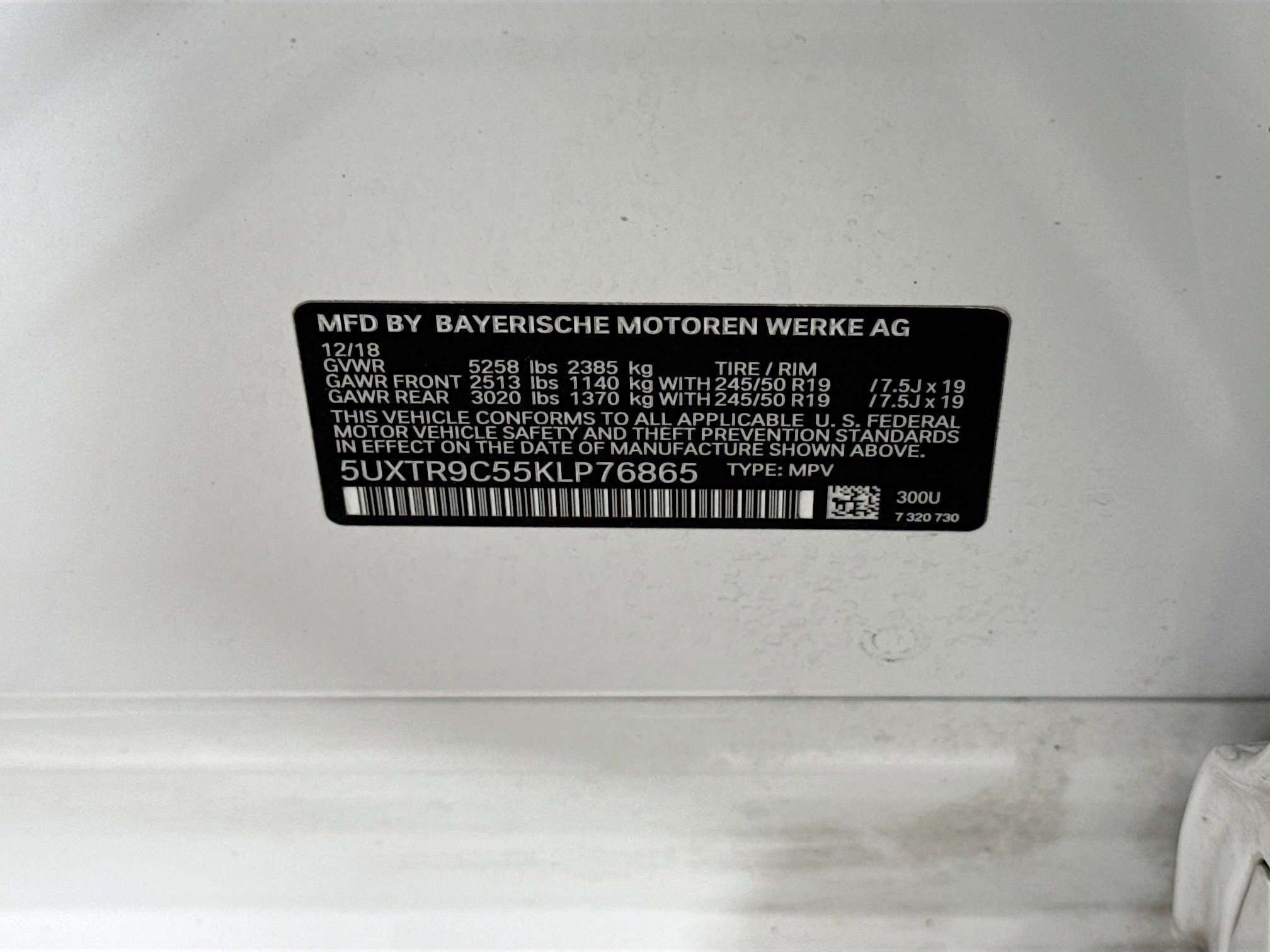 Used 2019 BMW X3 xDrive30i w/ M Sport Package 2 image 31