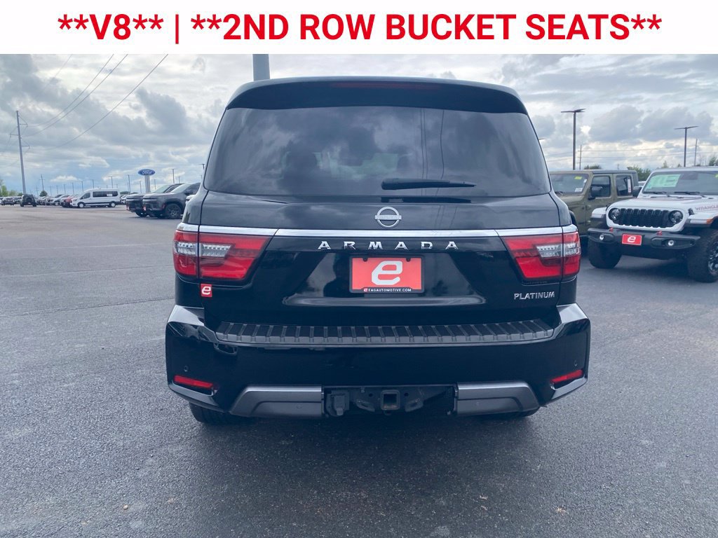 Used 2024 Nissan Armada Platinum w/ Captain's Chairs Package RWD image 7