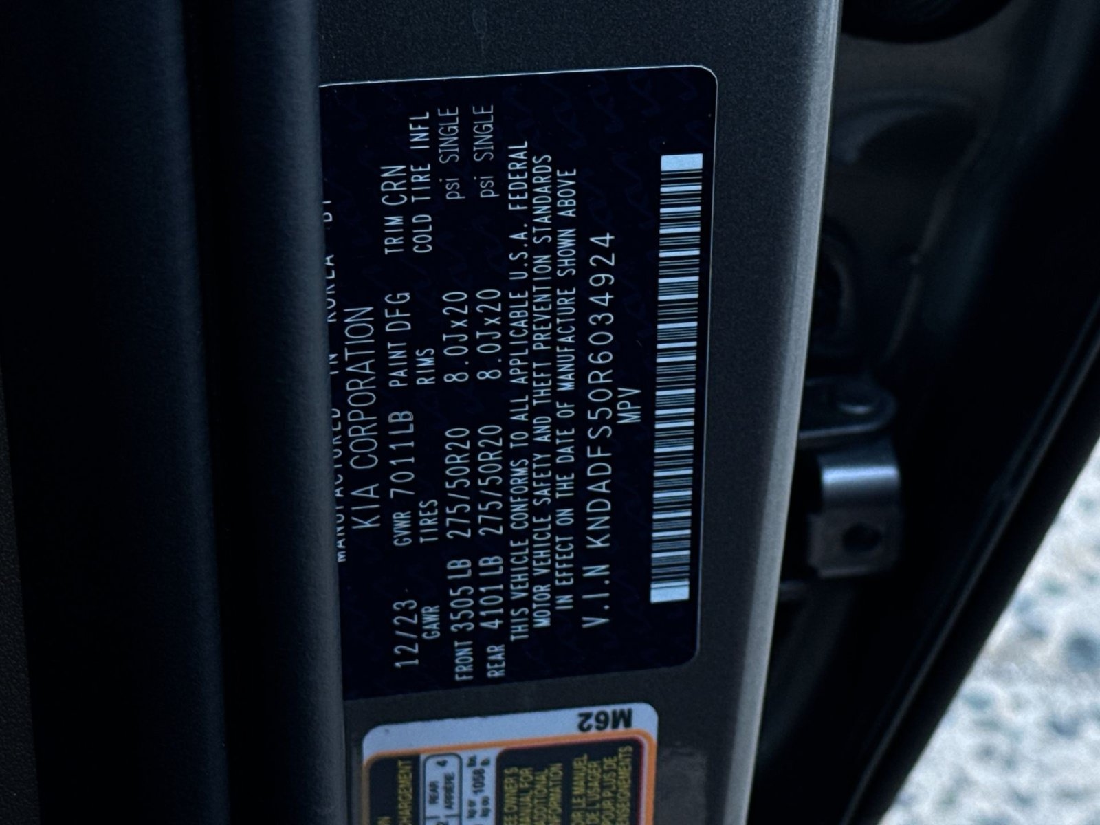 Used 2024 Kia EV9 Land AWD/4WD image 34