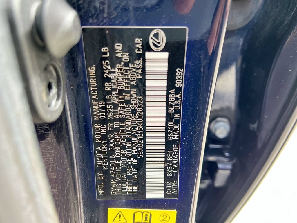 Used 2019 Lexus ES 350 w/ Accessory Package 2 FWD image 23