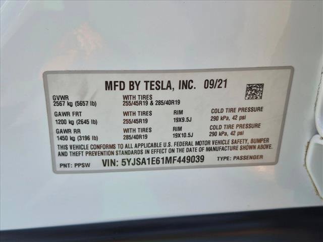 Used 2021 Tesla Model S Plaid AWD/4WD image 25