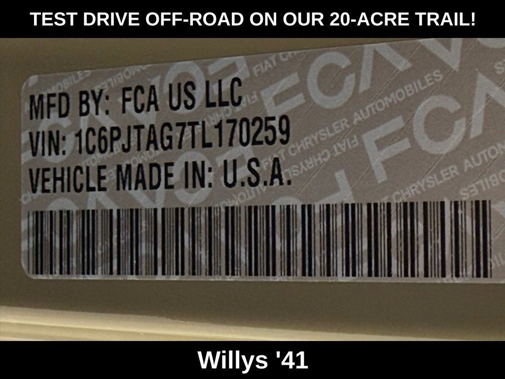 New 2026 Jeep Gladiator Willys image 39