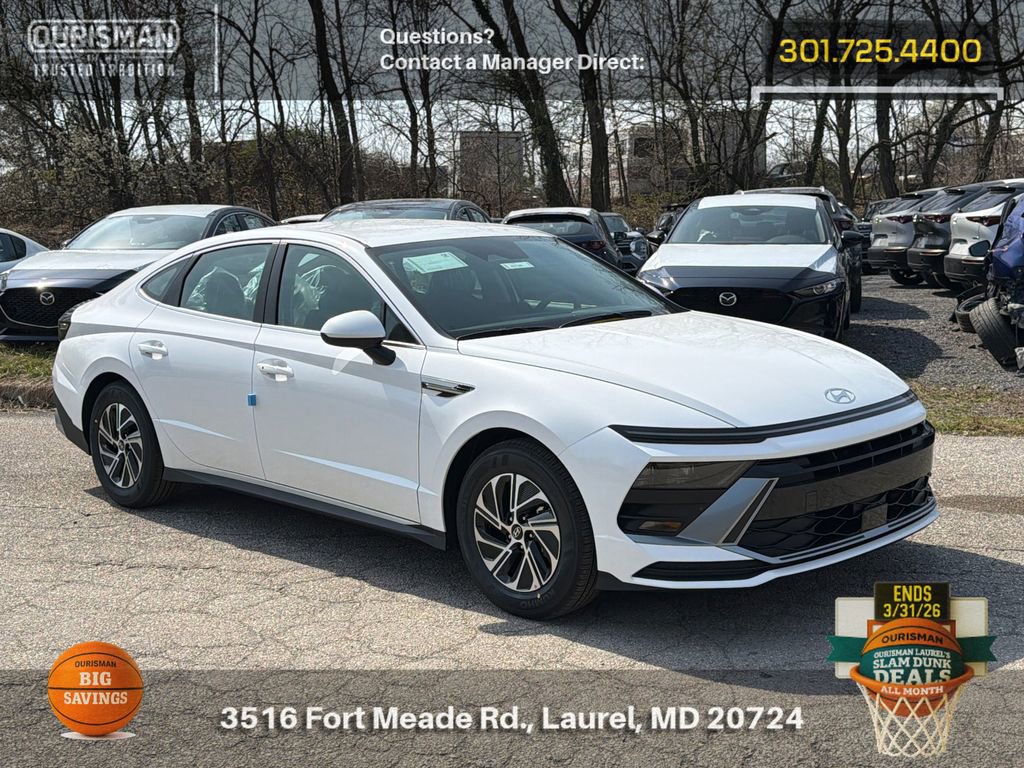 New 2026 Hyundai Sonata Blue