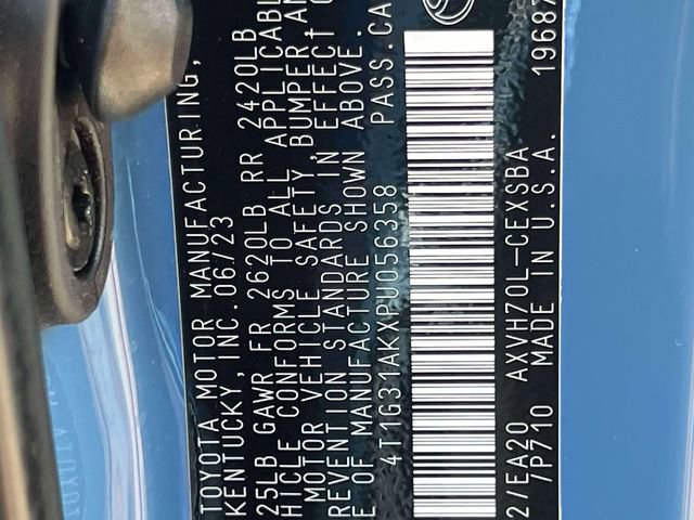 Certified 2023 Toyota Camry SE FWD image 24