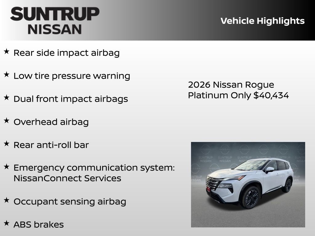 New 2026 Nissan Rogue Platinum w/ Tech Package image 23