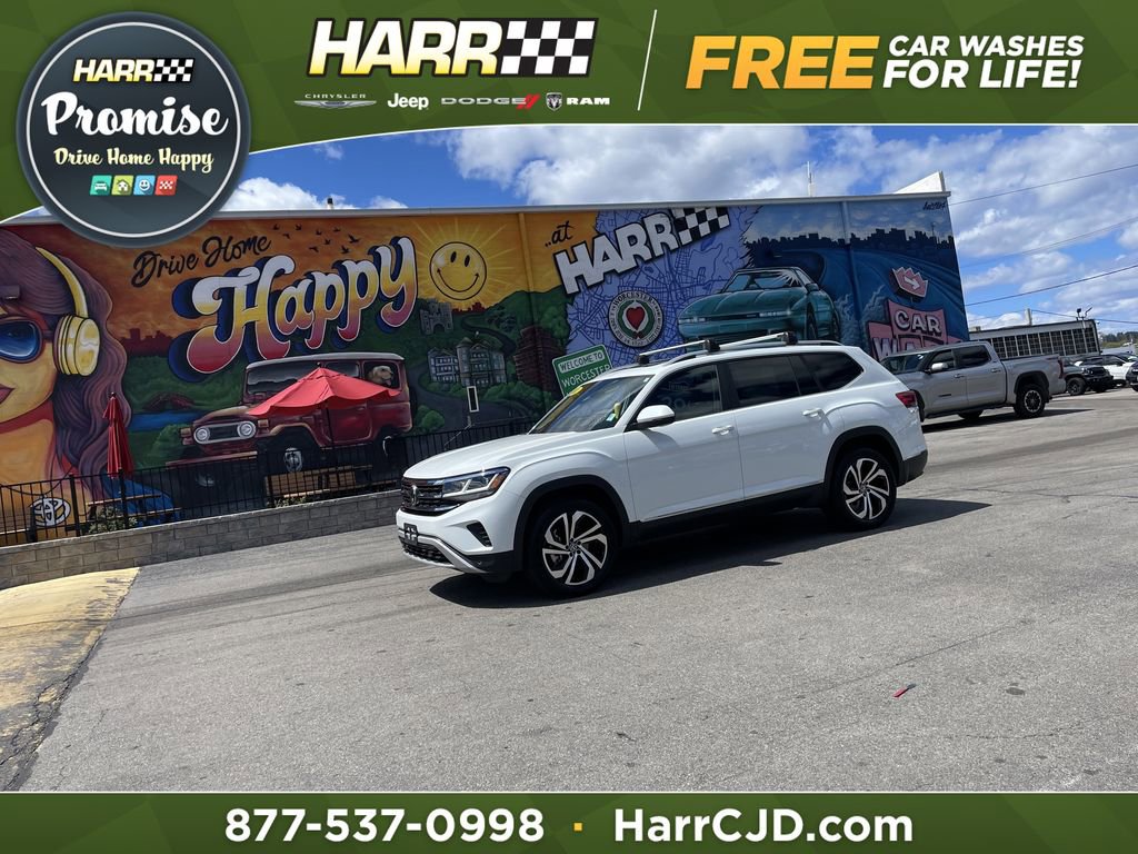 Used 2022 Volkswagen Atlas SEL AWD/4WD image 1