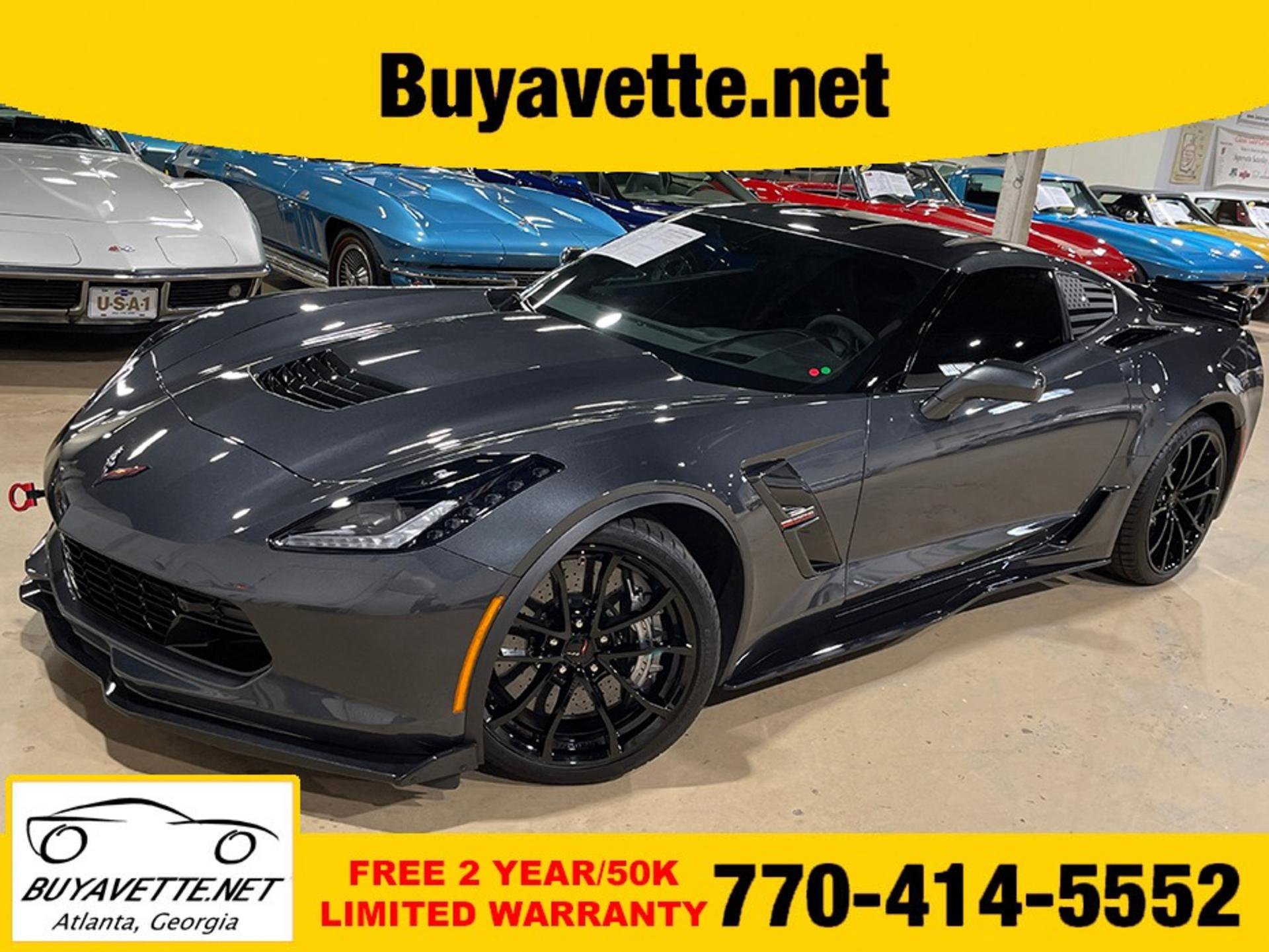 Used 2017 Chevrolet Corvette Grand Sport w/ Z07 Performance Package image 1