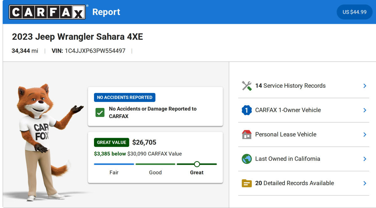 Used 2023 Jeep Wrangler Sahara AWD/4WD image 4