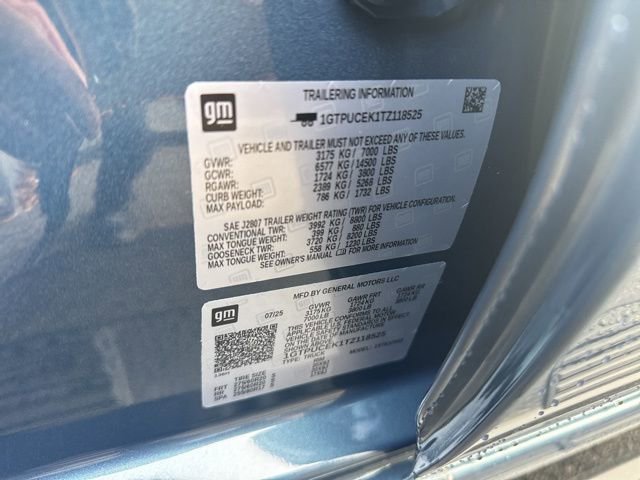 New 2026 GMC Sierra 1500 Elevation w/ LPO, Elevation Black Package image 11