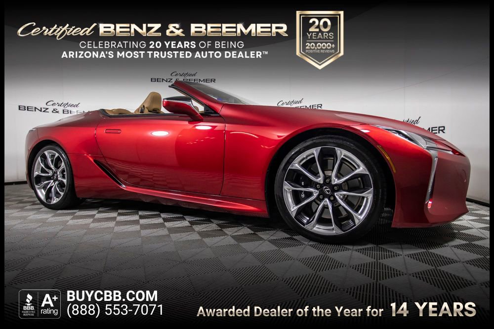 Used 2021 Lexus LC 500 Convertible w/ Touring Package RWD image 1