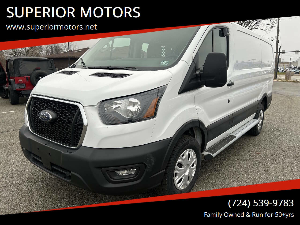 Used 2024 Ford Transit 250 Low Roof w/ Exterior Upgrade Package image 1
