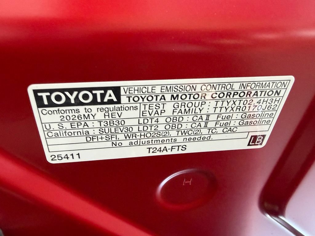 Certified 2026 Toyota 4Runner TRD Off-Road Premium w/ Tow Technology Package AWD/4WD image 37
